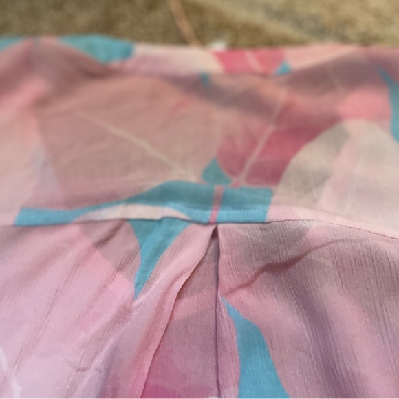 Hutch Women’s Sheer Floral 3/4 Sleeve Tunic/Blouse-XS/NWT-Sold Out Everywhere - Picture 13 of 16